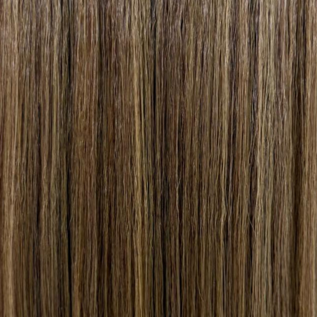 24" Straight Clip In Hair Extension - Biscuit