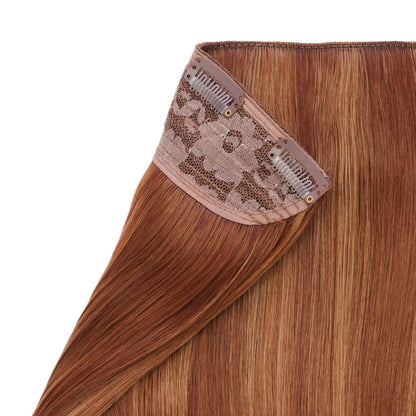 20" Flicky Clip In Hair Extension - Cherry Cola