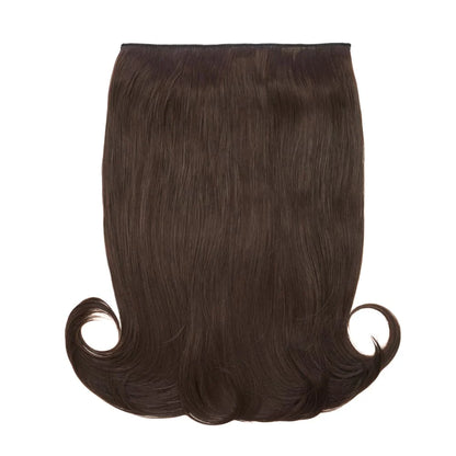 20" Flicky Clip In Hair Extension - Dark Chocolate