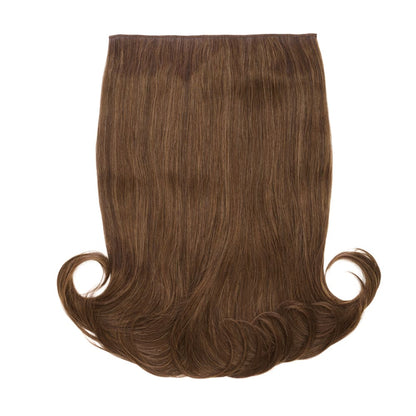 20" Flicky Clip In Hair Extension - Chestnut