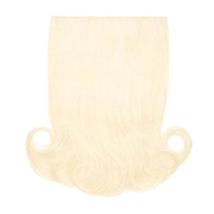 20" Flicky Clip In Hair Extension - Ice