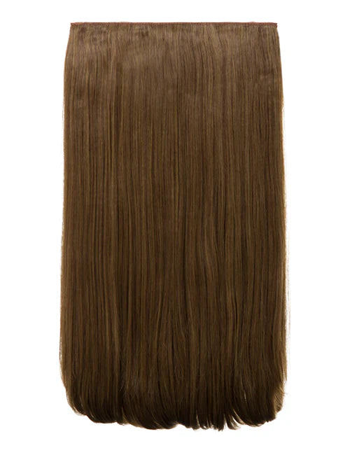 24" Straight Clip In Hair Extension - Biscuit