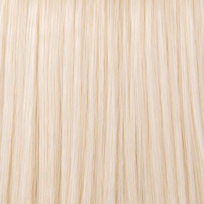 24" Straight Clip In Hair Extension - Bleach Blonde
