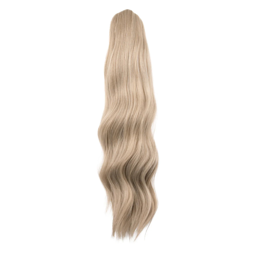 22" Claw Clip Ponytail Hair Extension - Cool Blonde