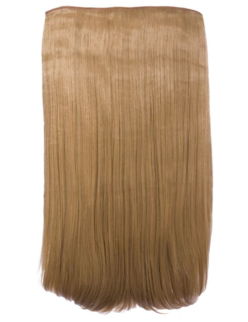 24" Straight Clip In Hair Extension - Golden Blonde