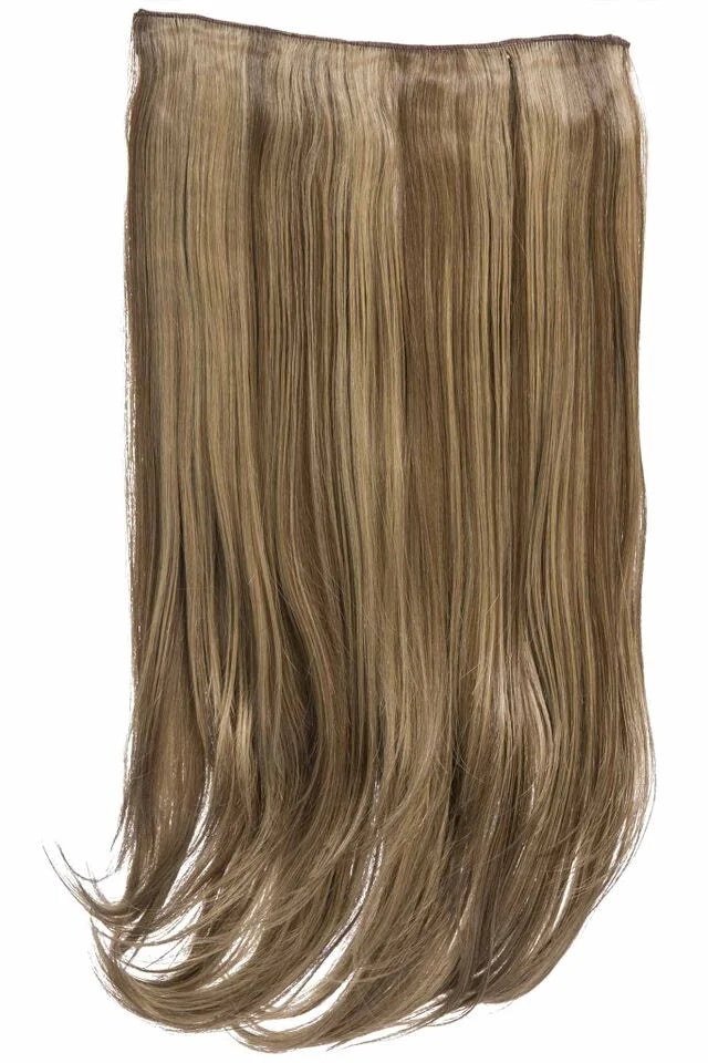 24" Straight Clip In Hair Extension - Golden Brown