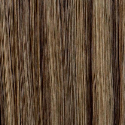 24" Straight Clip In Hair Extension - Golden Brown