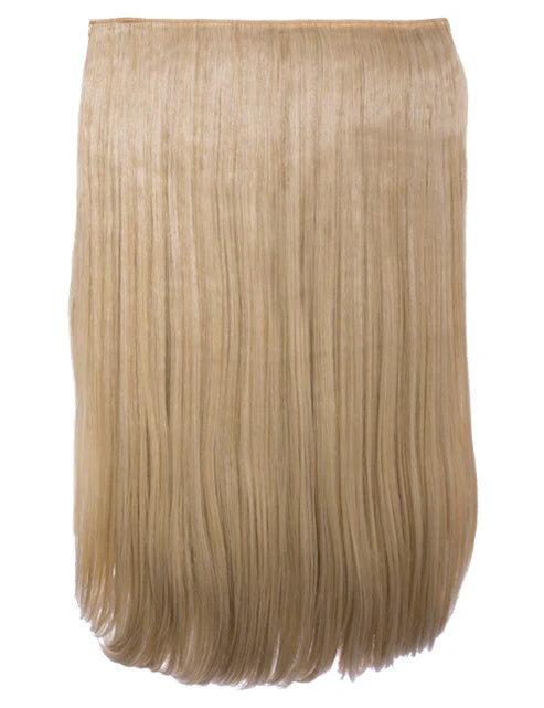 24" Straight Clip In Hair Extension - Light Golden Blonde