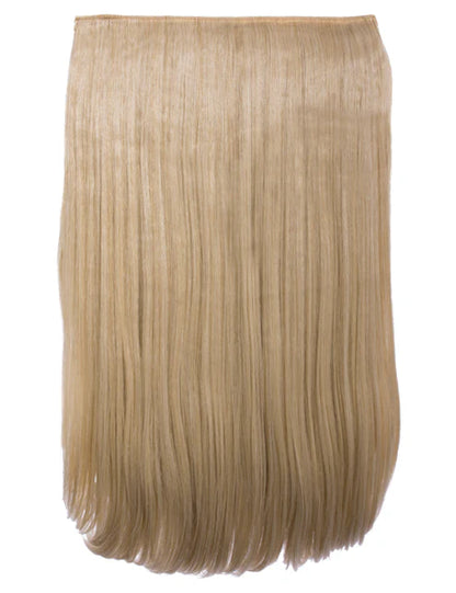 24" Straight Clip In Hair Extension - Light Golden Blonde