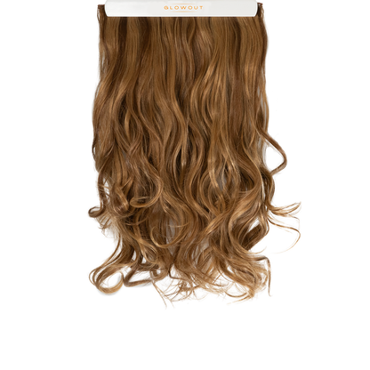Curly Clip In 20" Dark Brondie