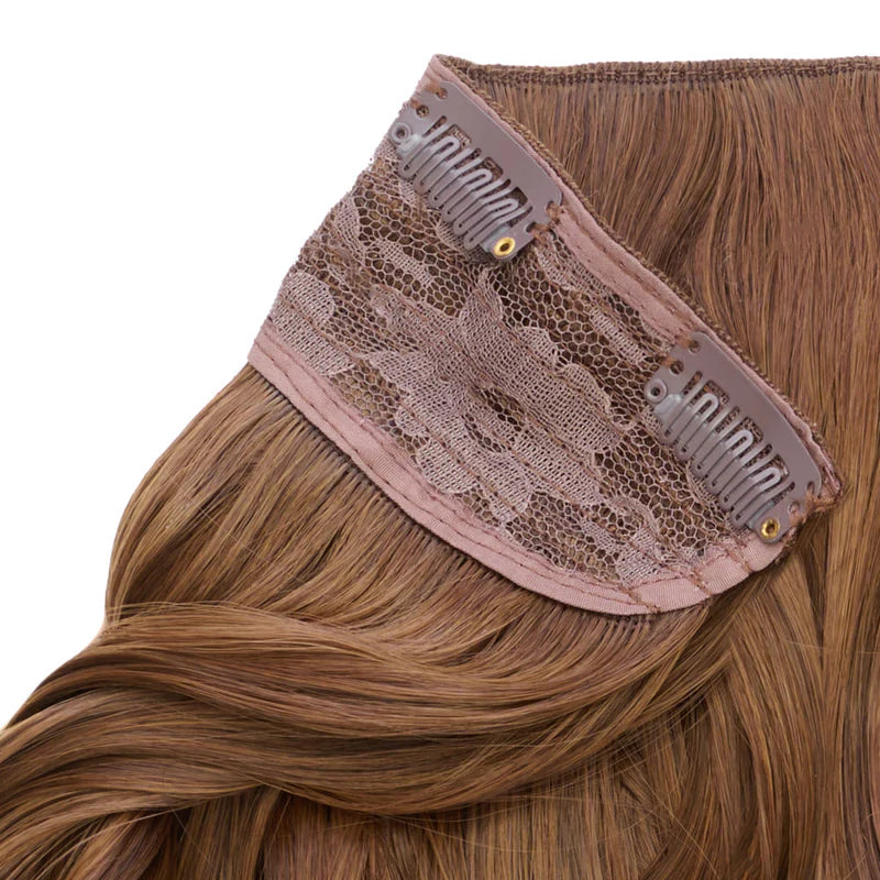 20" Wanded Wave Clip In Hair Extension - Sunkissed