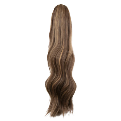 22" Claw Clip Ponytail Hair Extension - Toffee