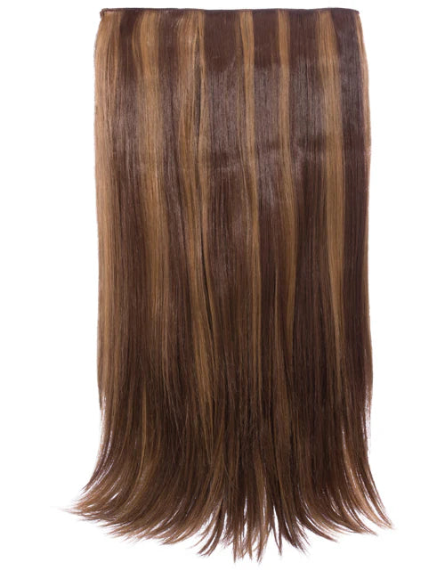 24" Straight Clip In Hair Extension - Toffee