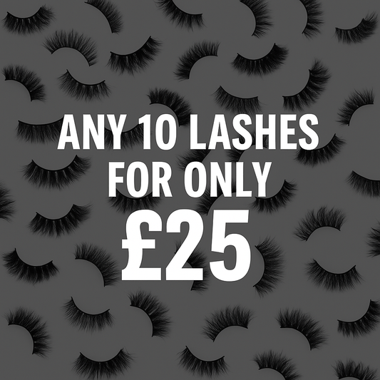 Any 10 Lashes for £25